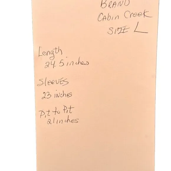 Vintage Cabin Creek Turtleneck Sweater Size L Cottage Core Country Grandma Long - Picture 10 of 11